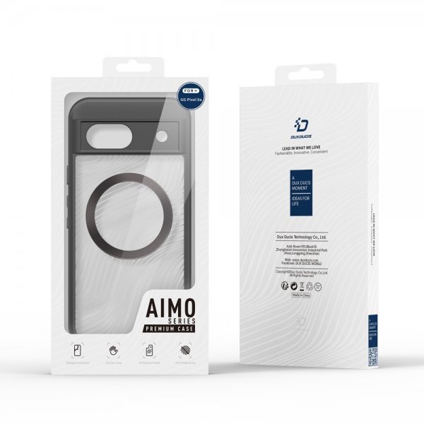Dux Ducis Google Pixel 8a Suojakuori Aimo Series MagSafe Musta