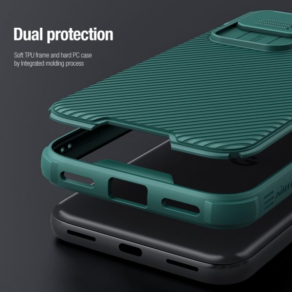 Nillkin Google Pixel 8a Suojakuori CamShield Pro Musta