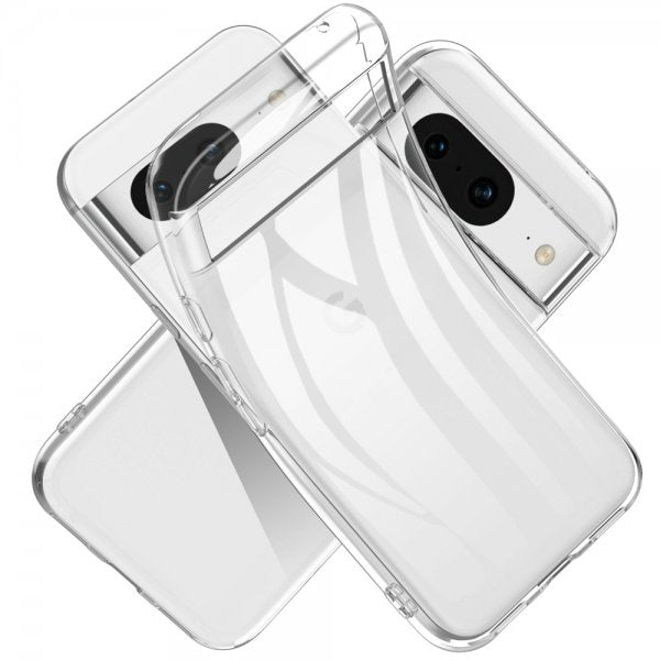 Nordic Covers Google Pixel 8a Suojakuori Feather Series Läpinäkyvä