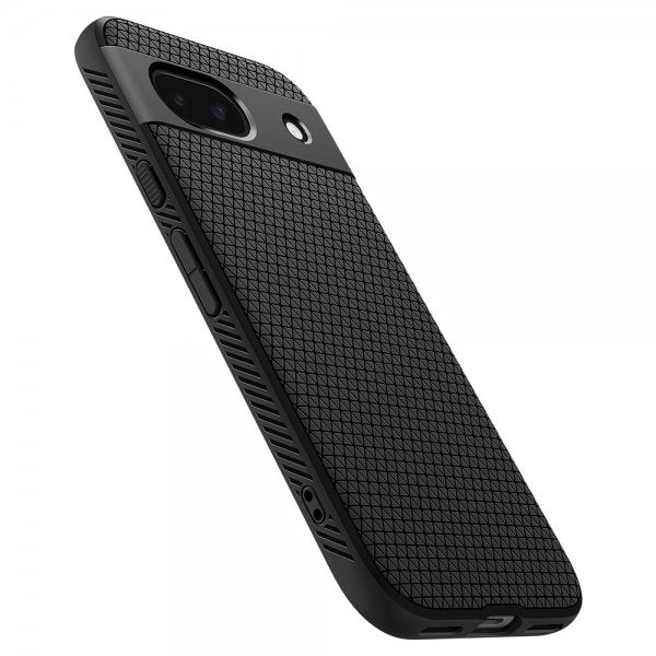 Spigen Google Pixel 8a Suojakuori Liquid Air Mattamusta