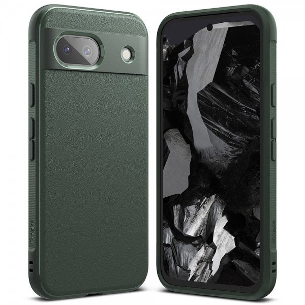 Ringke Google Pixel 8a Suojakuori Onyx Tummanvihreä