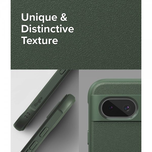 Ringke Google Pixel 8a Suojakuori Onyx Tummanvihreä