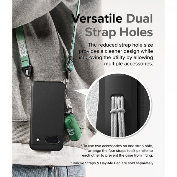 Ringke Google Pixel 8a Suojakuori Onyx Musta