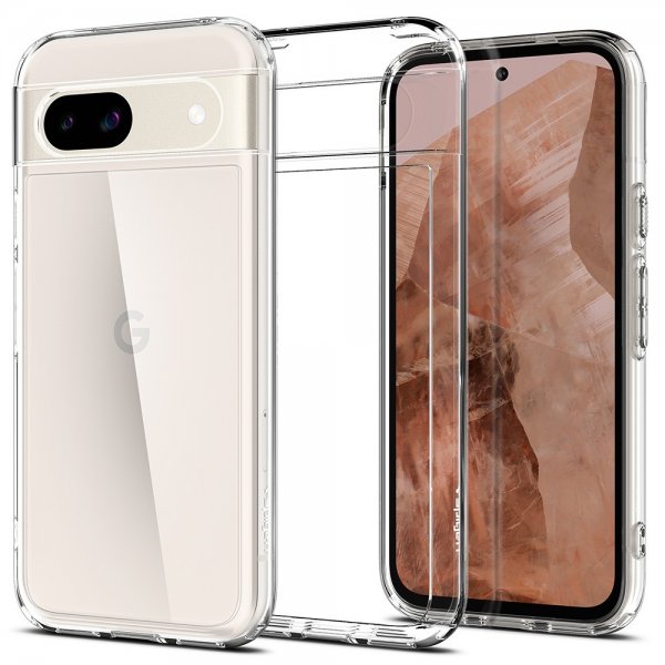 Spigen Google Pixel 8a Ultra Hybrid Crystal Clear -suojakuori