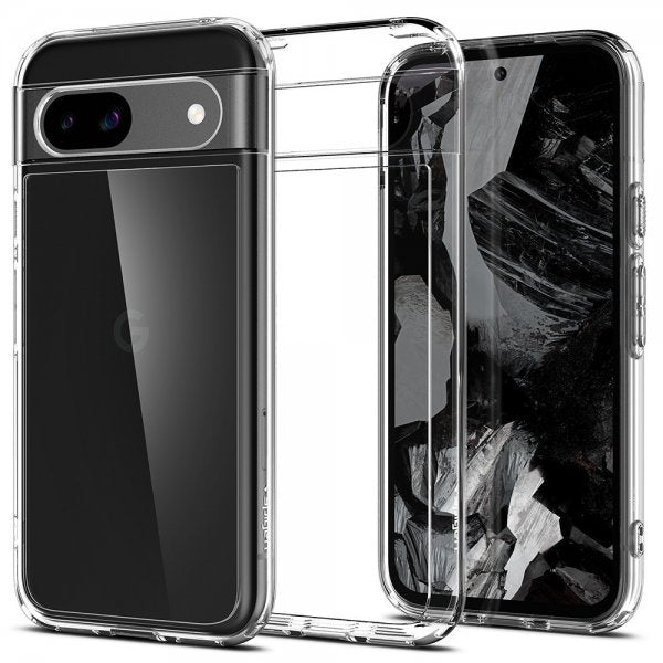 Spigen Google Pixel 8a Ultra Hybrid Crystal Clear -suojakuori