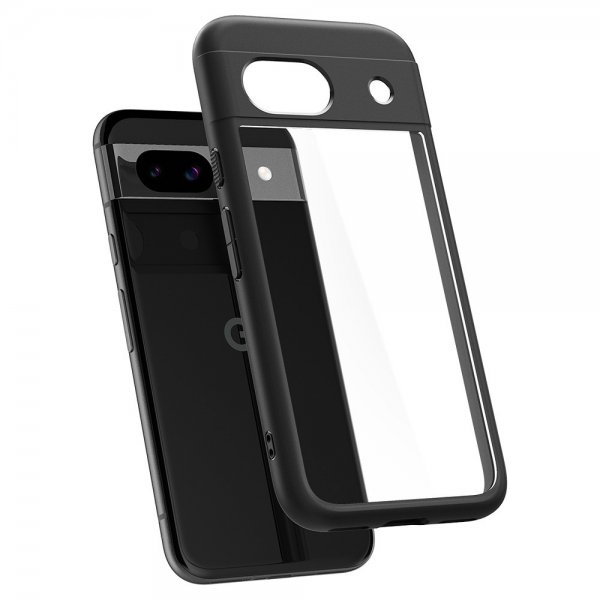 Spigen Google Pixel 8a Suojakuori Ultra Hybrid Mattamusta