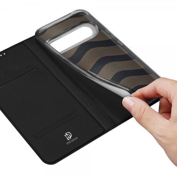 Dux Ducis Google Pixel 9/Pixel 9 Pro -kuori Skin Pro Series, musta