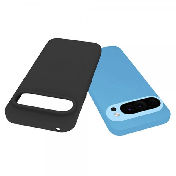 Nordic Covers Google Pixel 9/Pixel 9 Pro -kuoret Feather Series Raven Black