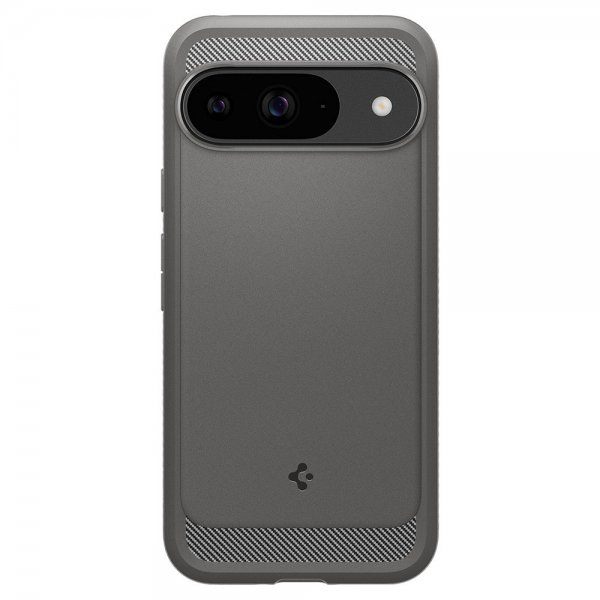 Spigen Google Pixel 9/Pixel 9 Pro Suojakuori Rugged Armor Marble Gray