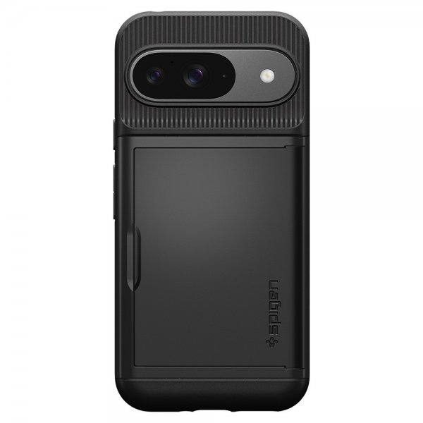 Spigen Google Pixel 9/Pixel 9 Pro Kuori Slim Armor CS Musta