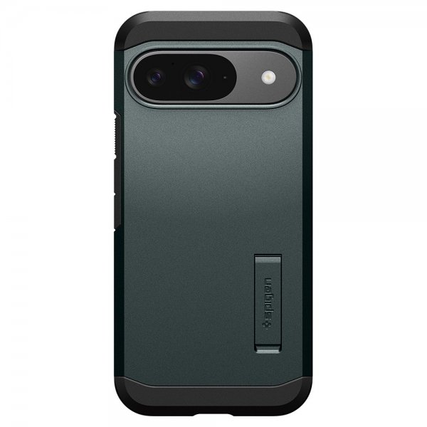 Spigen Google Pixel 9/Pixel 9 Pro Suojakuori Tough Armor Abyss Green