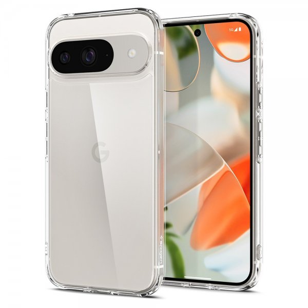 Spigen Google Pixel 9/Pixel 9 Pro Kuori Ultra Hybrid Crystal Clear
