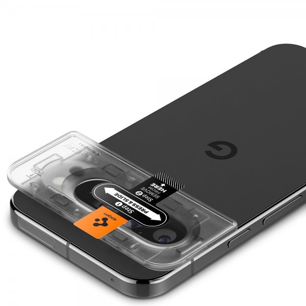 Spigen Google Pixel 9 Pro Kameralinssuojaus Lasi.tR EZ Fit Optik 2-pack