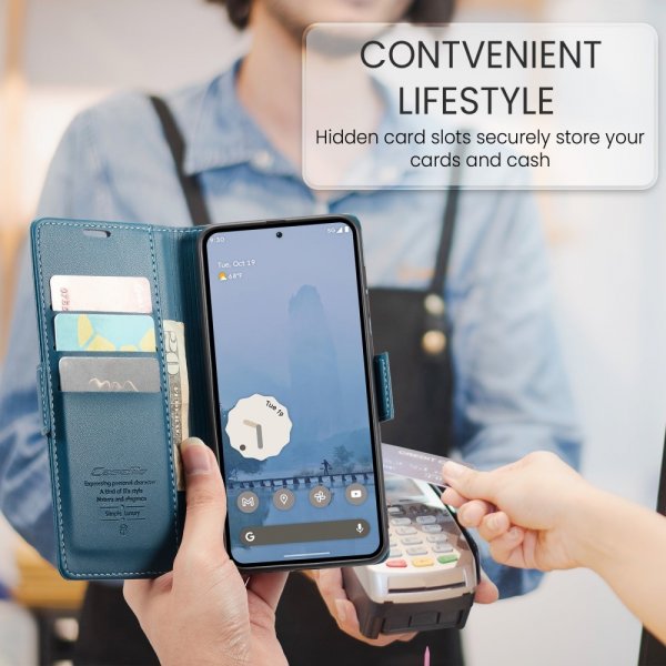 CaseMe Google Pixel 9 Pro XL Kotelo 023 Series Sininen