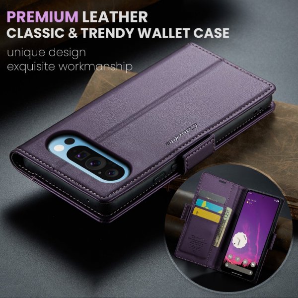 CaseMe Google Pixel 9 Pro XL -kotelo 023 Series Violetti