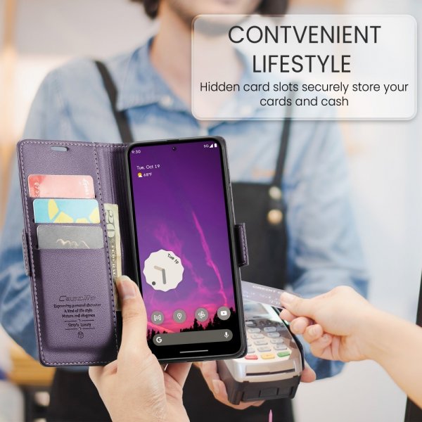 CaseMe Google Pixel 9 Pro XL -kotelo 023 Series Violetti