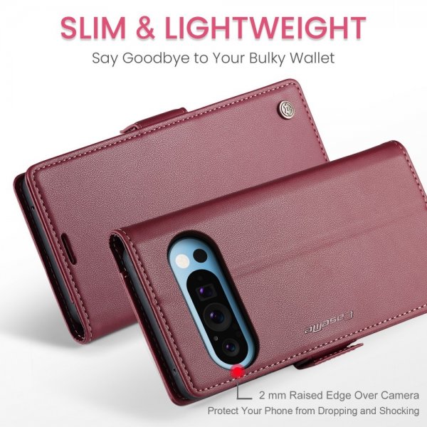 CaseMe Google Pixel 9 Pro XL Kotelo 023 Series Punainen