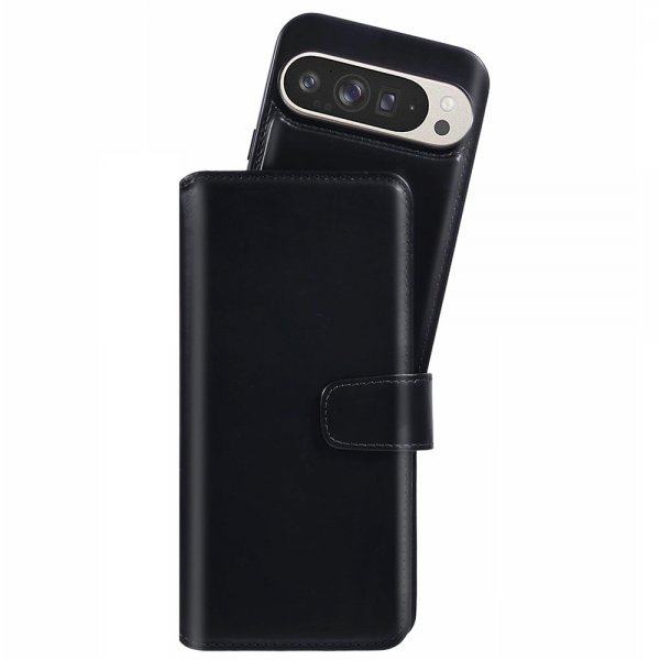 Nordic Covers Google Pixel 9 Pro XL Fodral MagLeather Raven Black