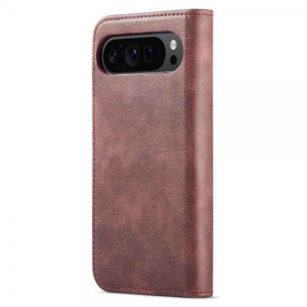 Dg.Ming Google Pixel 9 Pro XL Kotelo Irrotettavalla Kuorella Punainen
