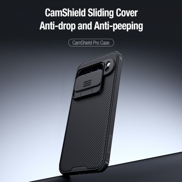 Nillkin Google Pixel 9 Pro XL -suojakuori CamShield Pro, vihreä