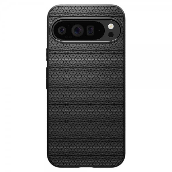 Spigen Google Pixel 9 Pro XL -suojakuori, Liquid Air, mattamusta