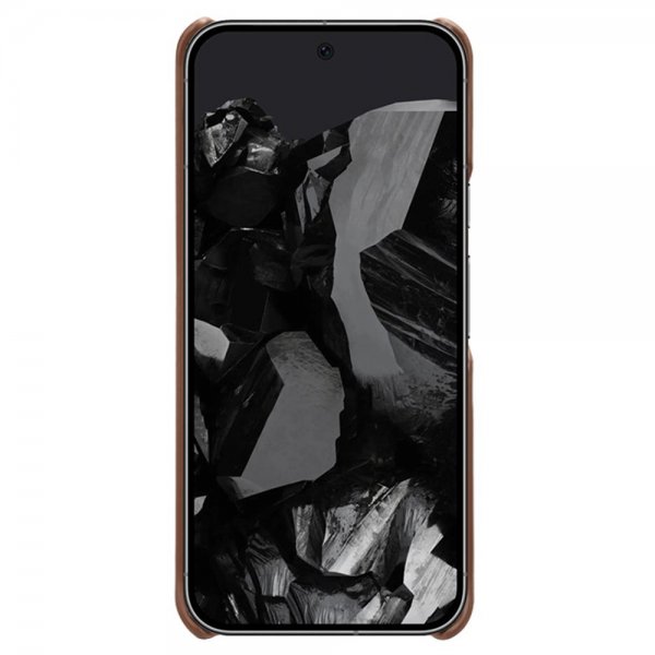 Google Pixel 9 Pro XL Kuori kahdella korttipaikalla, tummanruskea