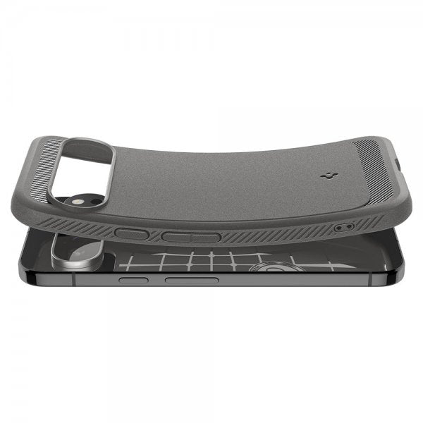Spigen Google Pixel 9 Pro XL -suojakuori Rugged Armor Marble Gray
