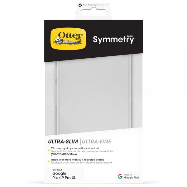 Otterbox Google Pixel 9 Pro XL -suojakuori Symmetry Clear läpinäkyvä