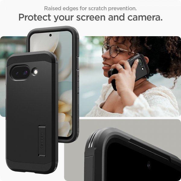 Spigen Google Pixel 9a Suojakuori Tough Armor MagFit Musta