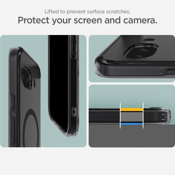 Spigen Google Pixel 9a Suojakuori Ultra Hybrid MagFit Frost Black