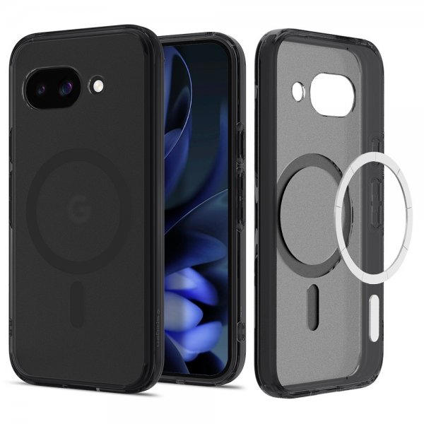 Spigen Google Pixel 9a Suojakuori Ultra Hybrid MagFit Frost Black