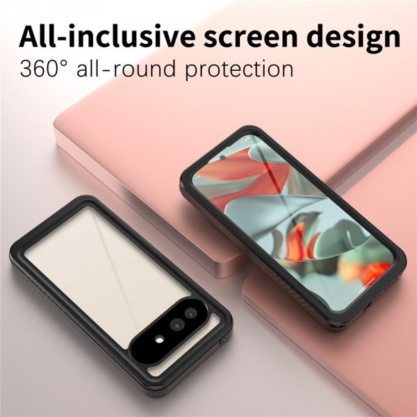Redpepper Google Pixel 9a Kuori Vedenkestävä IP68 Musta