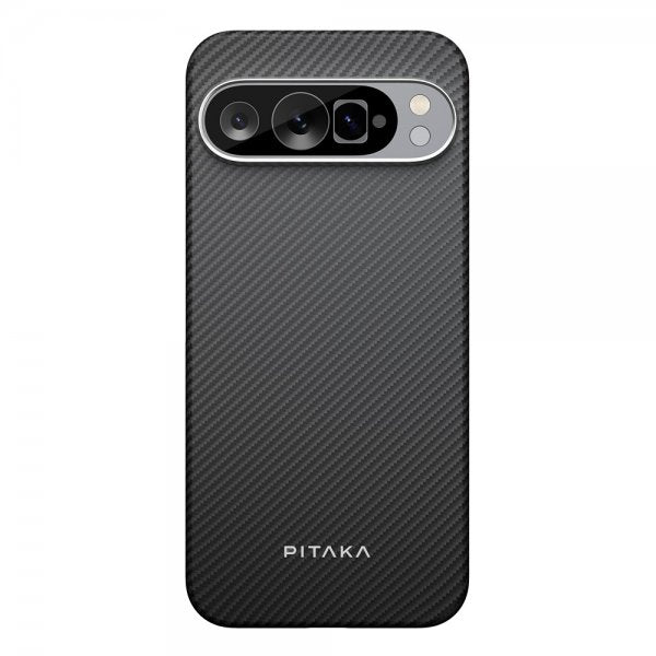 Pitaka Google Pixel 9 Pro XL Kuori Ultra-Slim Case MagSafe Black/Grey Twill