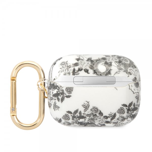 Guess AirPods Pro -kuoret, Toile de Jouy, harmaa