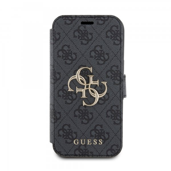 Guess iPhone 15 Plus Suojakuori 4G Logo Harmaa