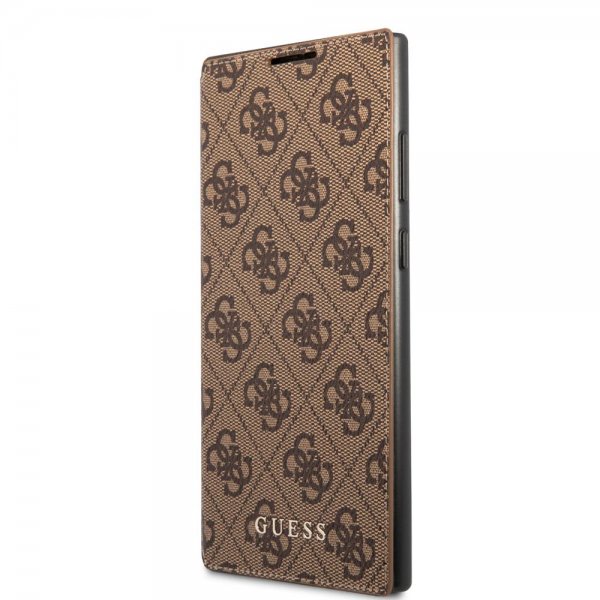 Guess Samsung Galaxy S22 Ultra Kotelo 4G Logo Ruskea