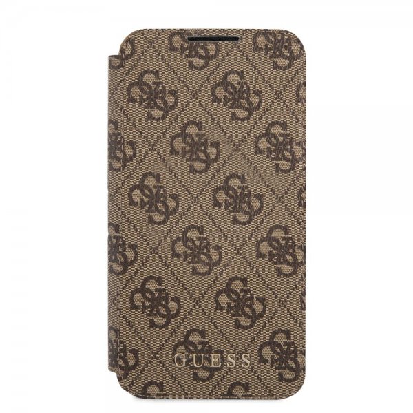 Guess Samsung Galaxy S22 Plus Kotelo 4G Logo Ruskea