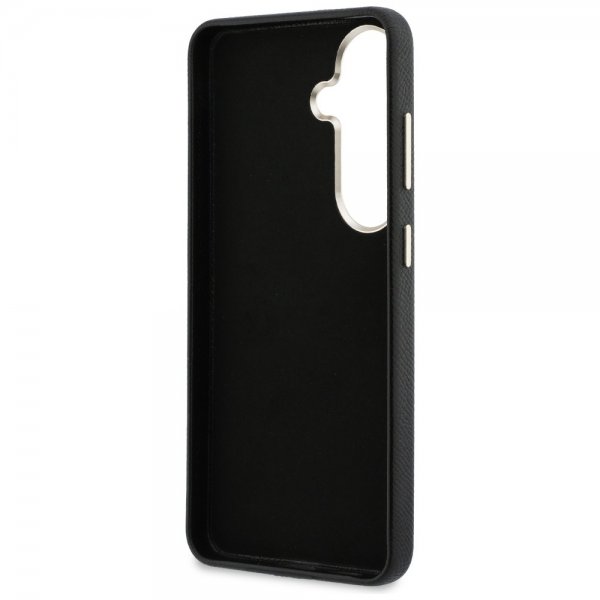 Guess Samsung Galaxy S26 Plus Kuori 4G Logo Grained Musta