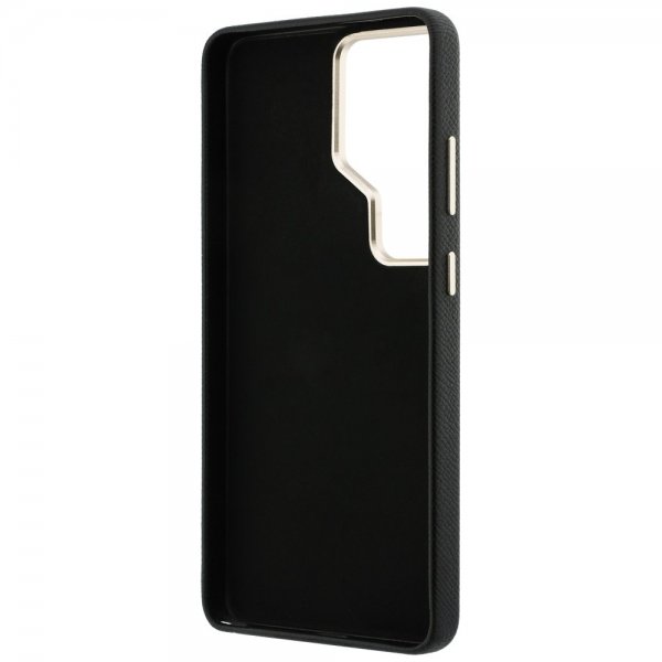 Guess Samsung Galaxy S26 Ultra Kuoret 4G Logo Grained Musta