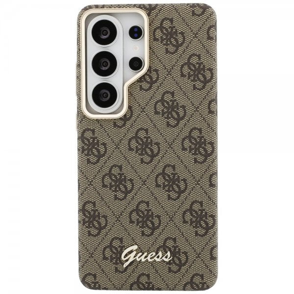 Guess Samsung Galaxy S26 Ultra Kuori 4G Script MagSafe Ruskea