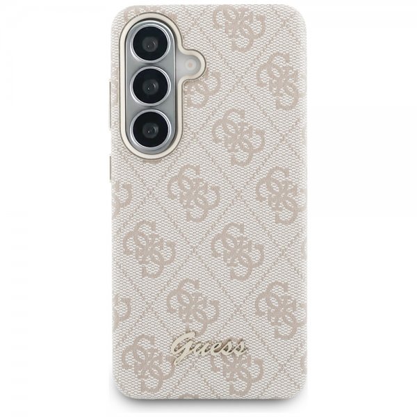 Guess Samsung Galaxy S26 Kuoret 4G Script MagSafe Pinkki