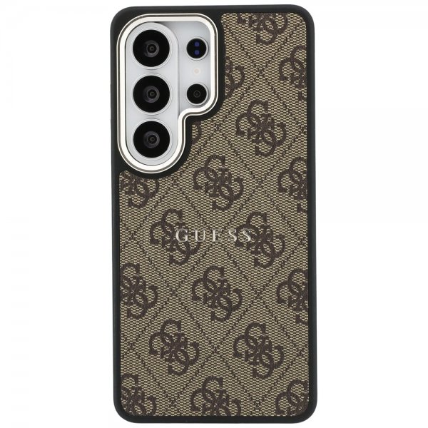 Guess Samsung Galaxy S26 Ultra Kuoret 4G Embossed MagSafe Ruskea