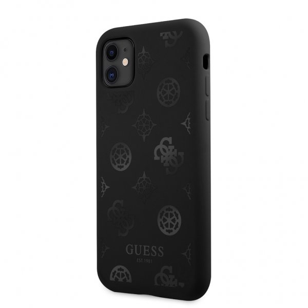 Guess iPhone 11 -kuoret Peony, musta