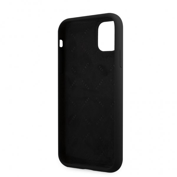 Guess iPhone 11 -kuoret Peony, musta