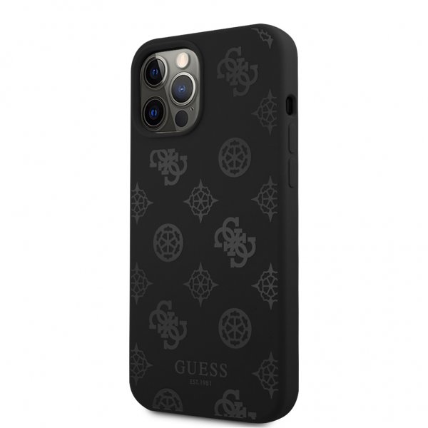Guess iPhone 12 Pro Max Kuori Peony Black