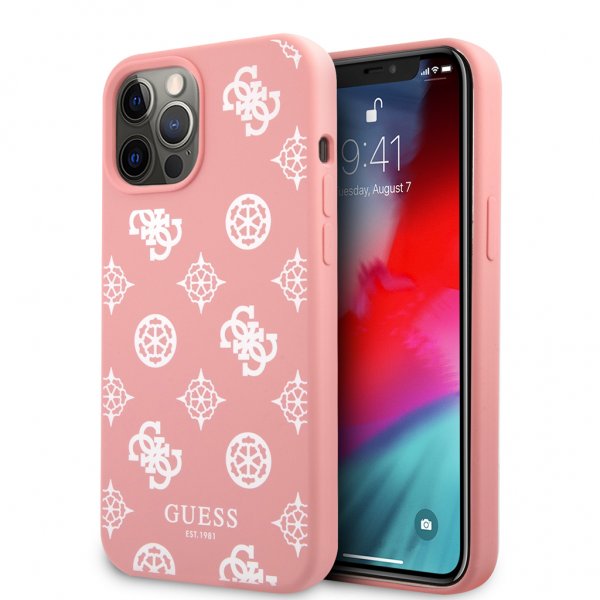 Guess iPhone 12 Pro Max Kuori Peony Pink