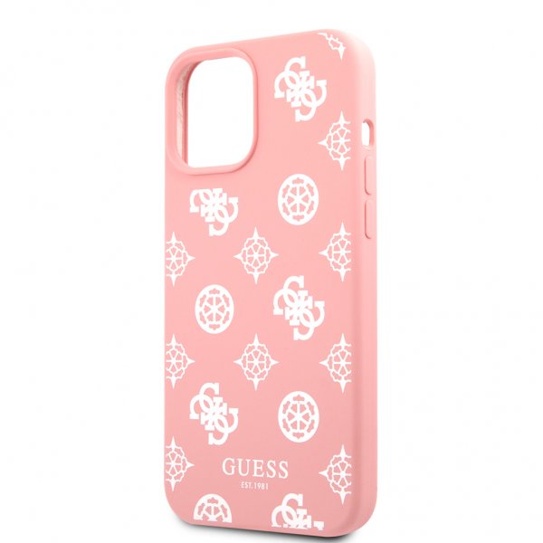 Guess iPhone 12/iPhone 12 Pro Kuori Peony Pink