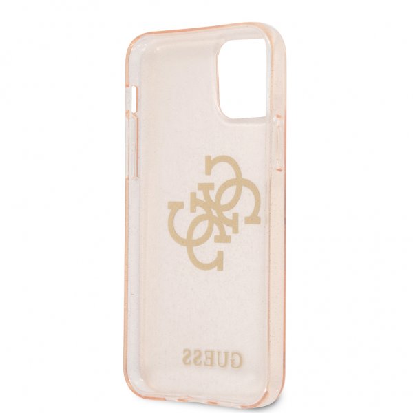 Guess iPhone 12 Pro Max Kuori Full Glitter Kulta