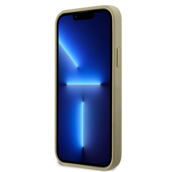 Guess iPhone 12/iPhone 12 Pro Kuori Perforoitu Glitter Kulta