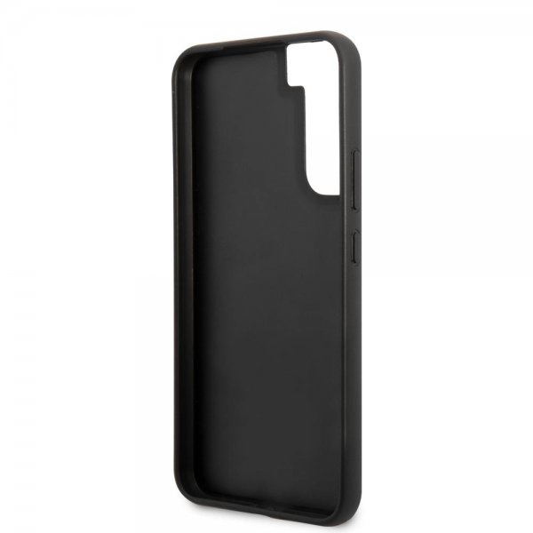 Guess Samsung Galaxy S22 Plus Suojakuori Saffiano Metal Logo Roosa